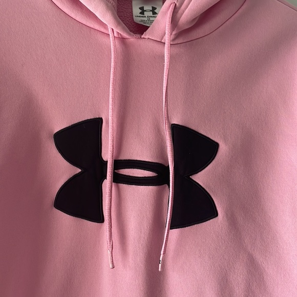 Under Armour Size Large Pink Hoodie - Picture 4 of 9
